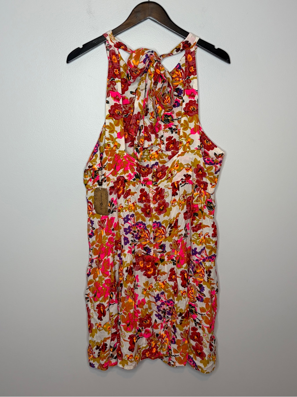 Nwt Natural Life Halle Floral Tiered Mini Dress Womens Xl — image 5 of 8